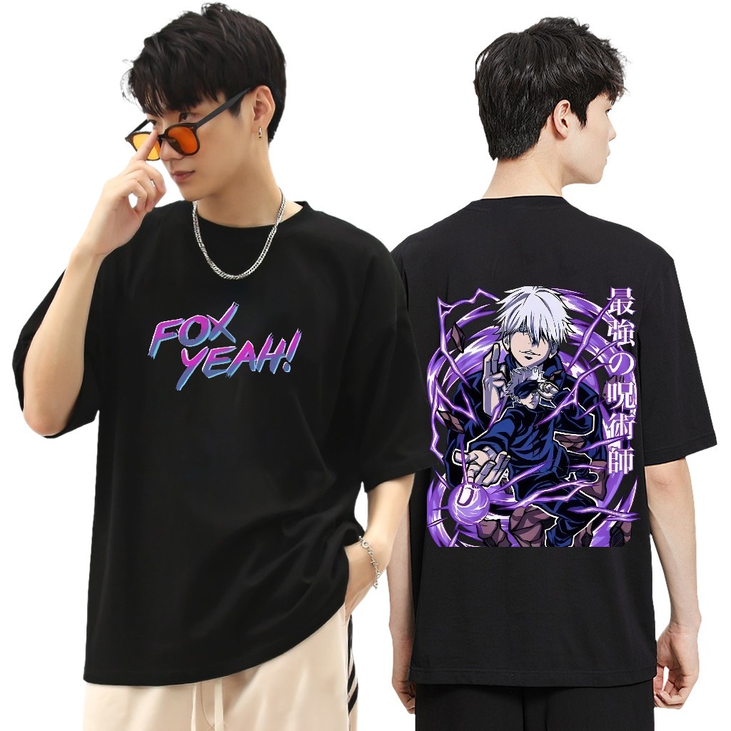 Flash Sale Jujutsu Kaisen เสื้อ อนิเมะ เสื้อชาย สไตล์ฮิปฮอป COD