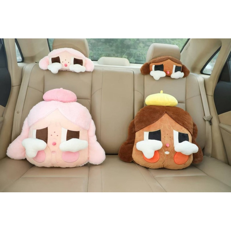 (พร้อมส่งในไทย)หมอนรองคอบนรถ หมอนอิง ลายเด็กร้องไห้สุดน่ารัก