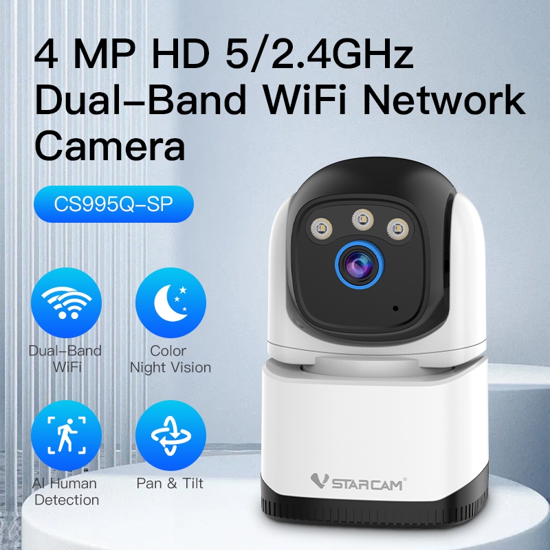 Vstarcam CS995Q กล้องวงจรปิด IP Camera 4MP Full Color