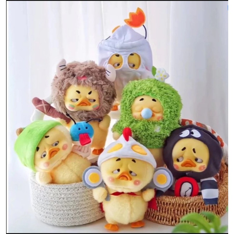 [พร้อมส่งเลือกตัวได้] โมเดลกล่องสุ่มน้องเป็ด Upset duck V3 งานลิขสิทธิ์ของแท้