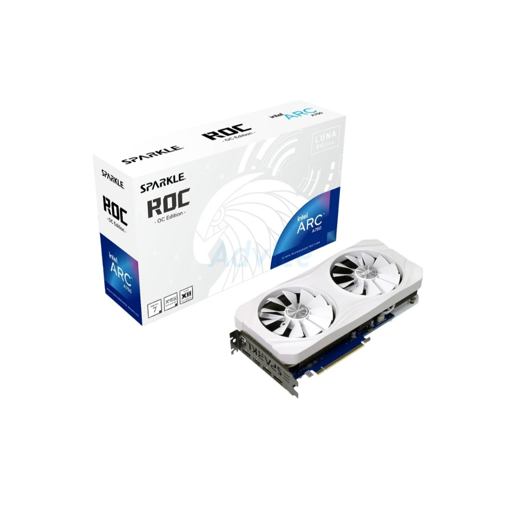 VGA SPARKLE INTEL ARC A750 ROC LUNA OC - 8GB GDDR6