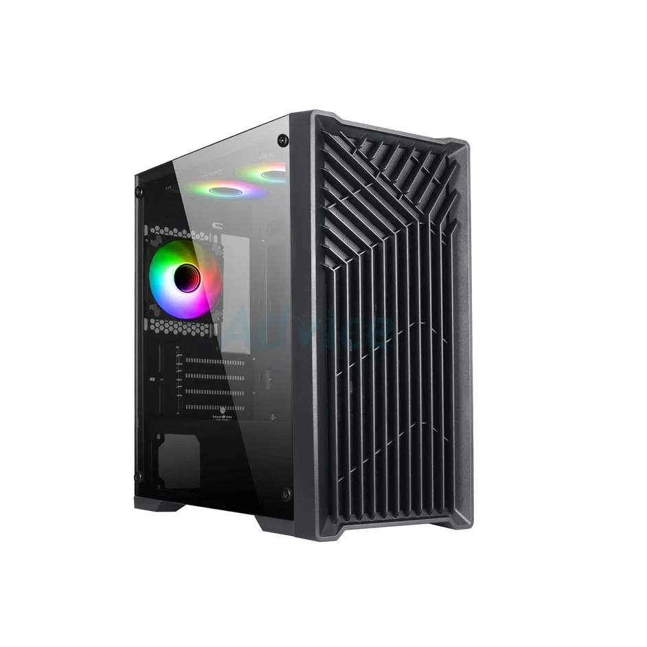 mATX CASE (NP) TSUNAMI UNLIMITED DEEPSPACE M211W-K TG ARGB BLACK