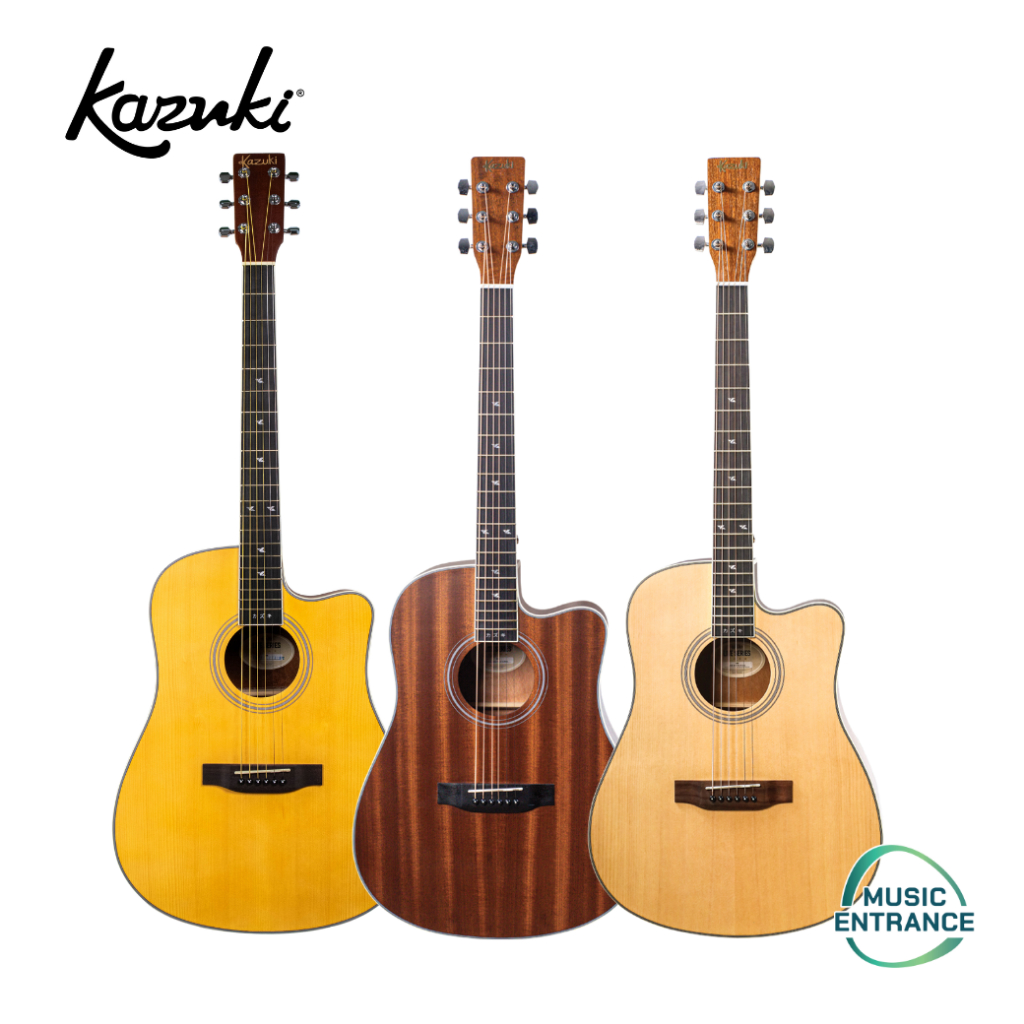 Kazuki SD LITE 41C Acoustic Guitar กีต้าร์โปร่ง คาซูกิ ขนาด 41 นิ้ว คอเว้า