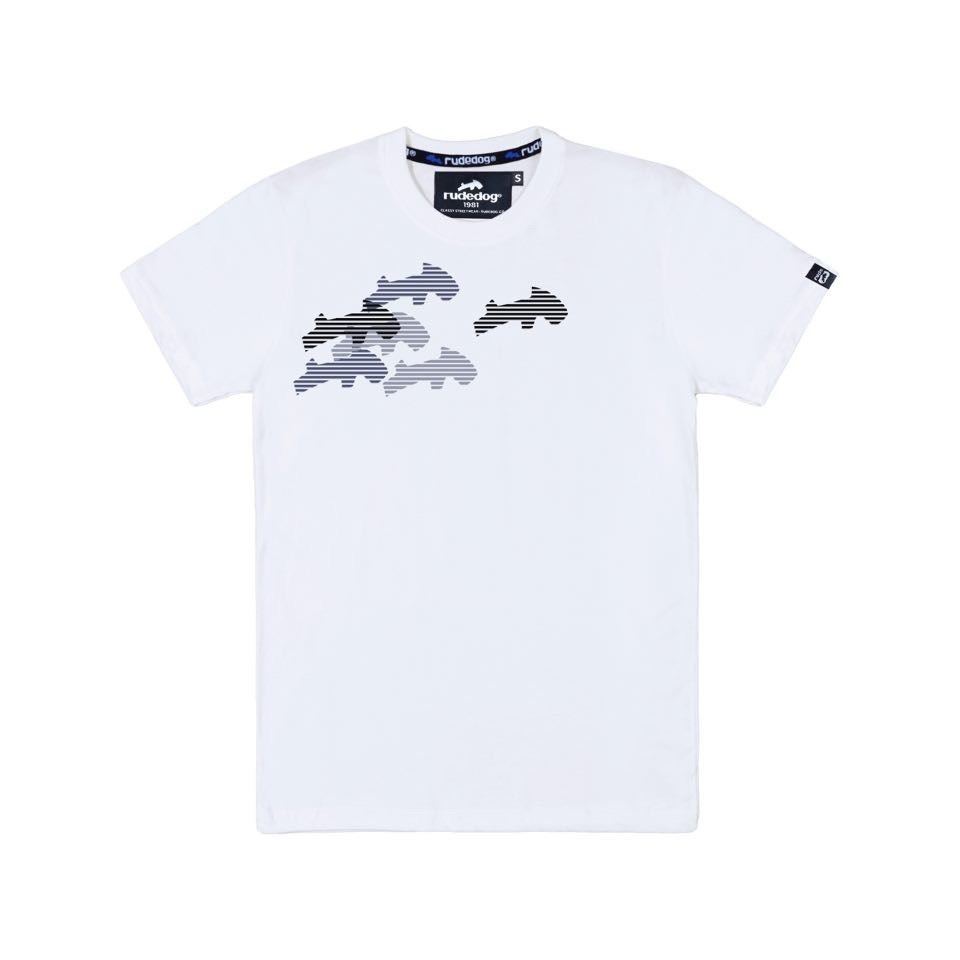 Rudedog เสื้อยืด รุ่น Plane แบรนด์แท้ ผ้านุ่มใส่สบาย Man ผู้ชายและผู้หญิง