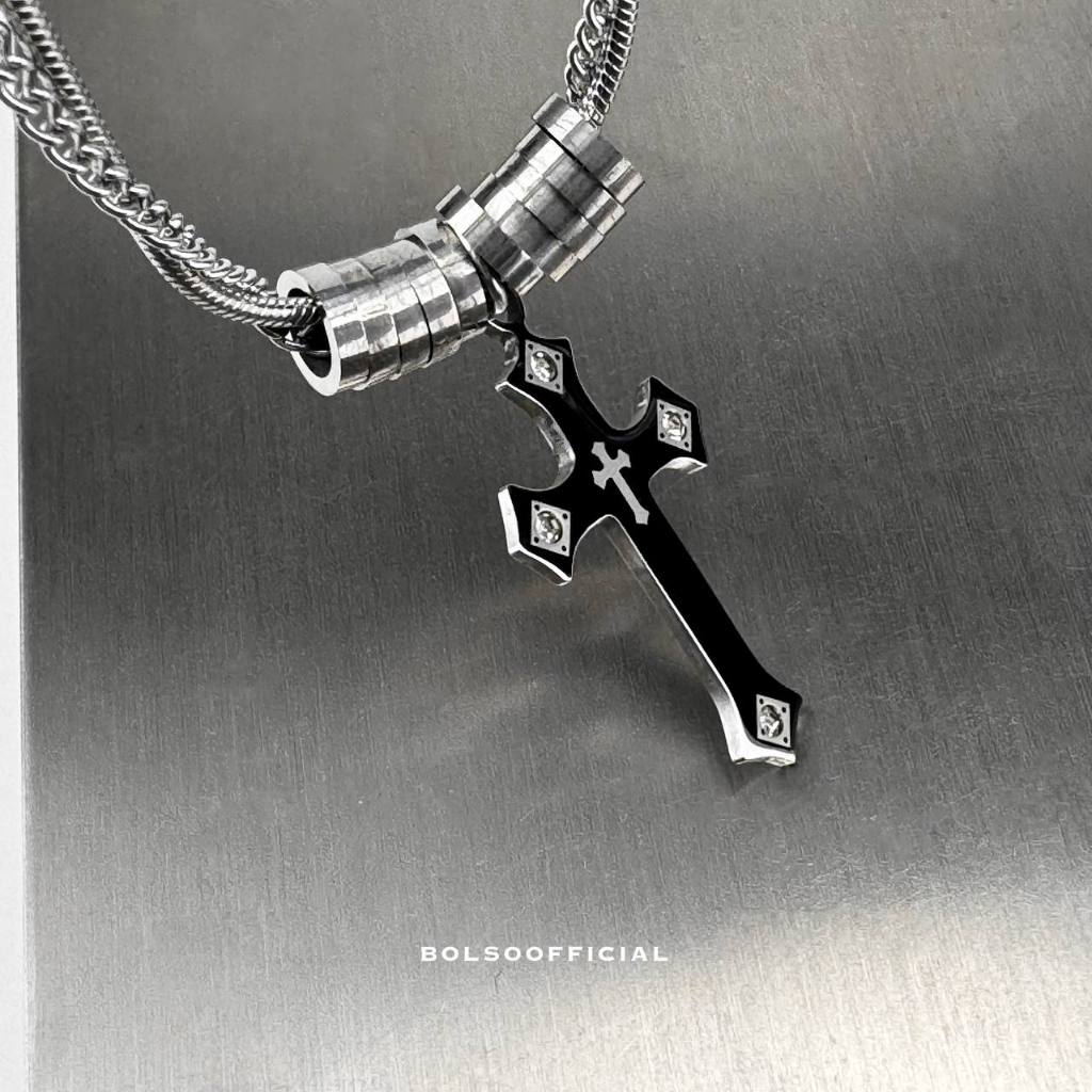 BOLSO สร้อยคอ รุ่น Shadow Cross