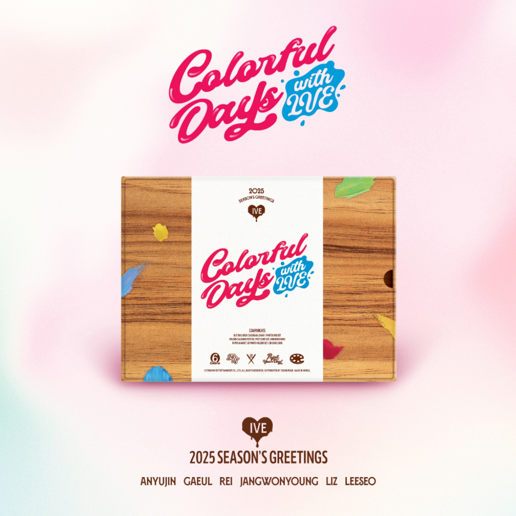 [PRE-ORDER] IVE - 2025 SEASON’S GREETINGS [Colorful Days with IVE]