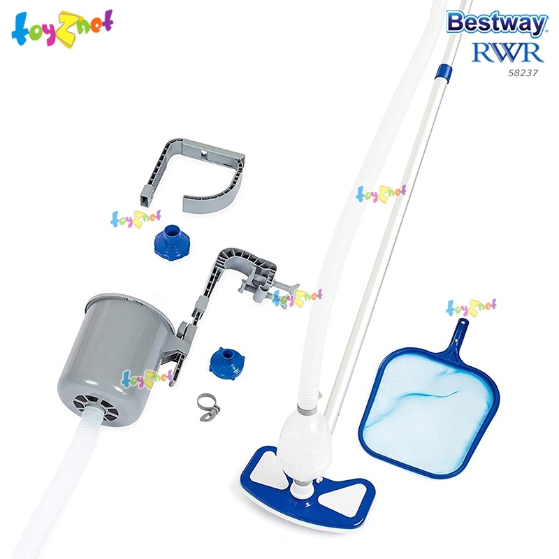 Bestway ชุดอุปกรณ์ดูดฝุ่นและทำความสะอาดสระ เดอลุกซ์ (สระไม่เกิน 20 ฟุต/6.10 ม.) รุ่น 58237