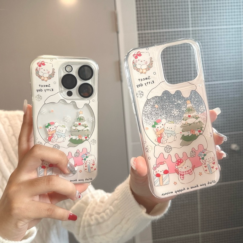 ( 11-16PM ) เคสตู้น้ำKTคริสต์มาส นิ่ม ไม่หนัก