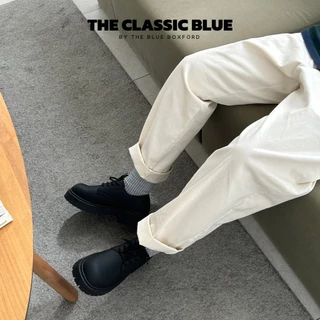 (พร้อมส่ง) The Classic blue - Lisbon Derby shoes รองเท้าหนังเดอร์บี้ - ไซส์ใหญ่สุด 46 ยาว 28.5 ซม.