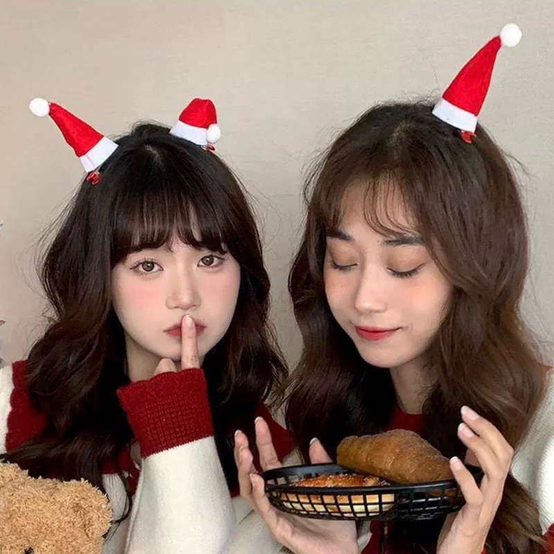 ส่งด่วนได้น๊าา กิ๊บ กิ๊บติดผม หมวก เขากวางคริสมาส ปีใหม่ ตะมุตะมิน่ารักปุดพร้อมส่งในไทยส่งไวมากก