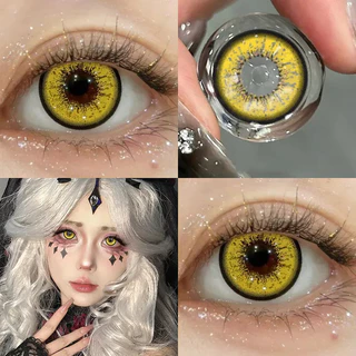 (COD)คอนแทคเลนส์สีคู่ (2 ชิ้น) เส้นผ่านศูนย์กลาง 14.5 มมคอนแทก kawaiiคอนแทคเลนส์สายตาคอนแทคเลนส์รายปี