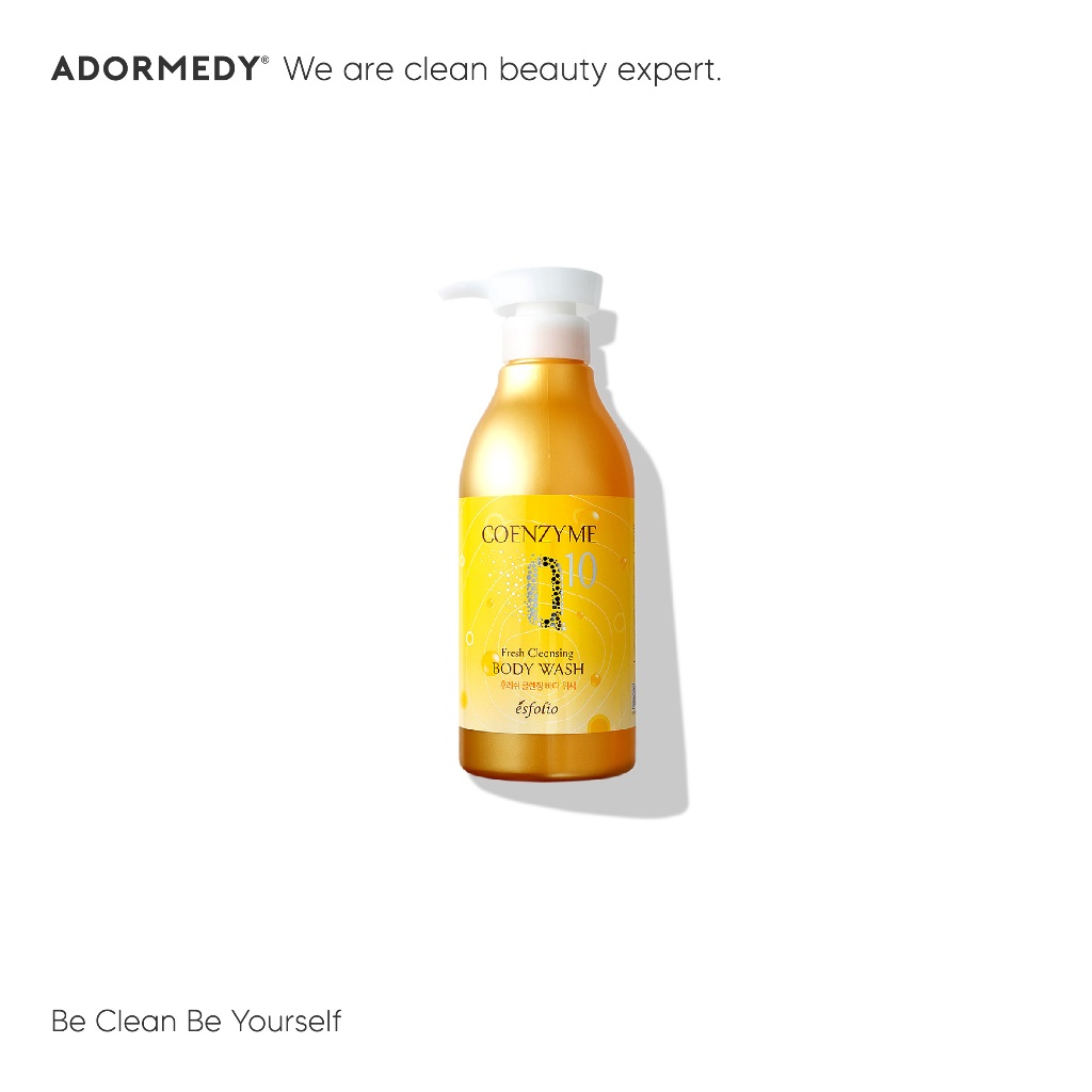 ESFOLIO COENZYME Q10 FRESH CLEANSING BODY WASH ครีมอาบน้ำ Q10