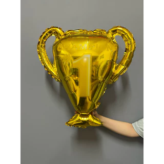 ลูกโป่งถ้วยแชมป์เปี้ยน Gold Champions Cup Trophy Balloon (พร้อมส่ง)