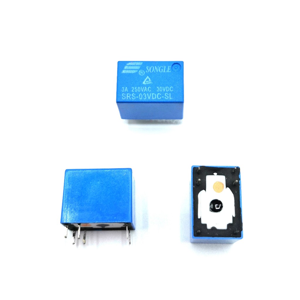 รีเลย์ (SONGLE) มีรุ่น SRS-03VDC-SL  6P, SRS-05VDC-SL  6P, SRS-09VDC-SL 6P, SRS-12VDC-SL  6P,SRS-24V
