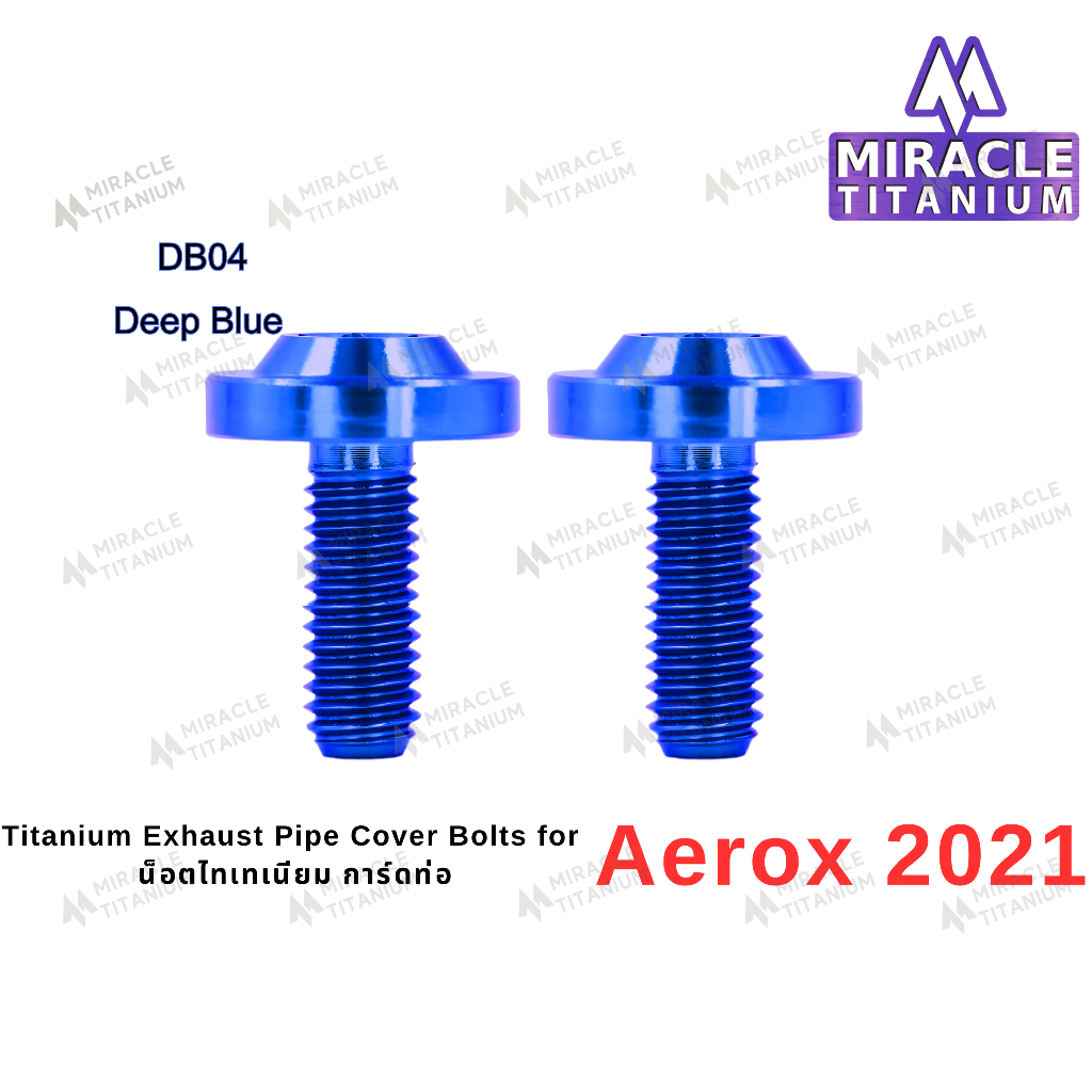 AEROX 2021 Exhaust Pipe Cover Bolts กันร้อนท่อ - รูปที่ 3