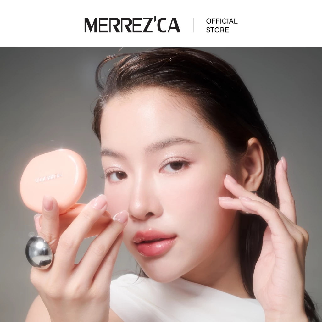 Merrezca Blurry Blush บลัชล็อคแก้มฉ่ำฟุ้ง สีสวยชัด ติดทน thumbnail 9