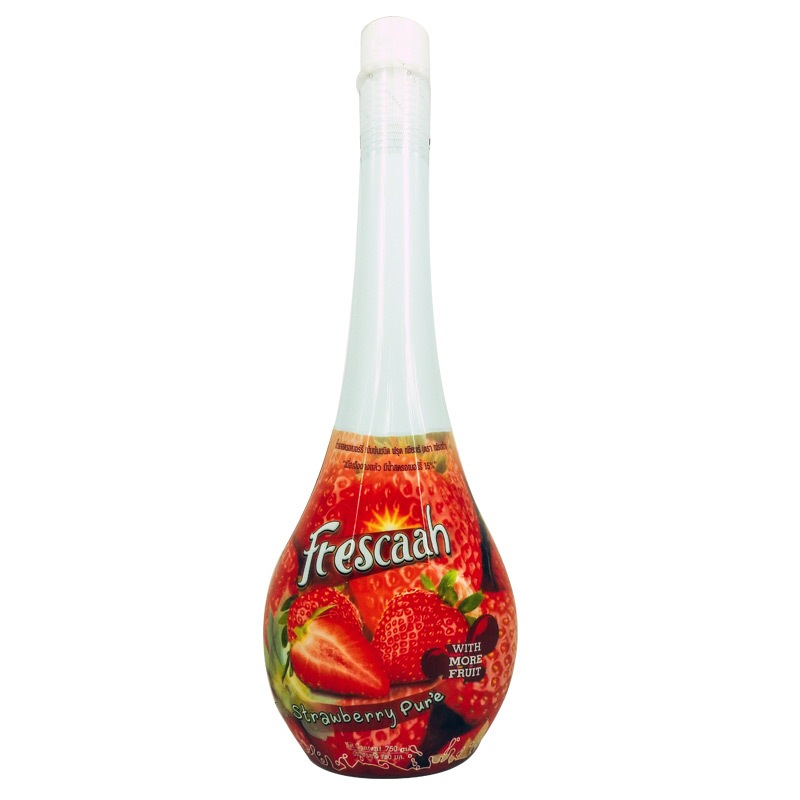 น้ำผลไม้เข้มข้น Frescaah กลิ่น Strawberry - 750 ml.