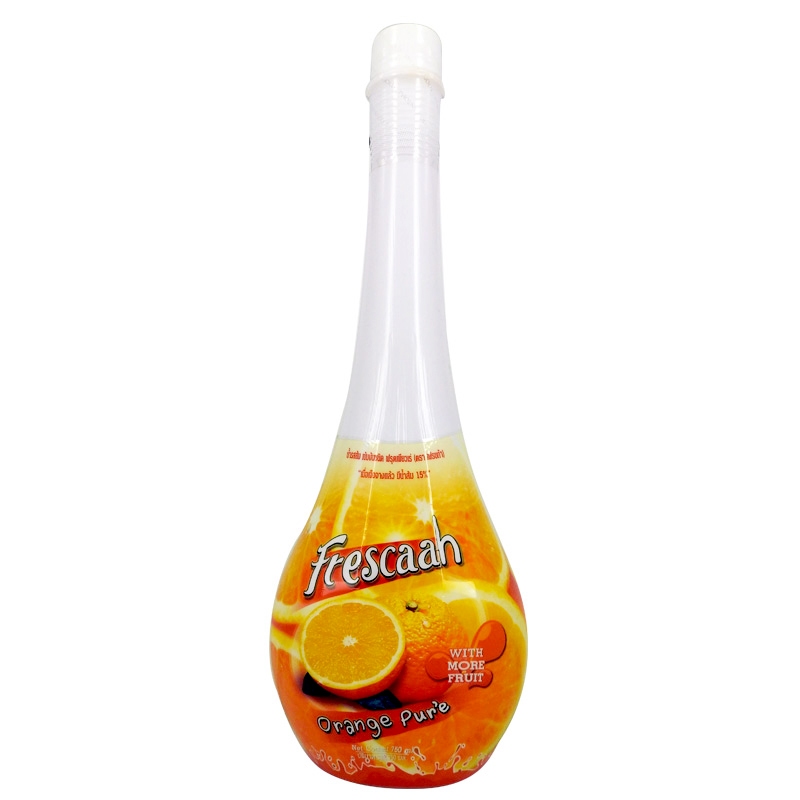น้ำผลไม้เข้มข้น Frescaah กลิ่น Orange - 750 ml.