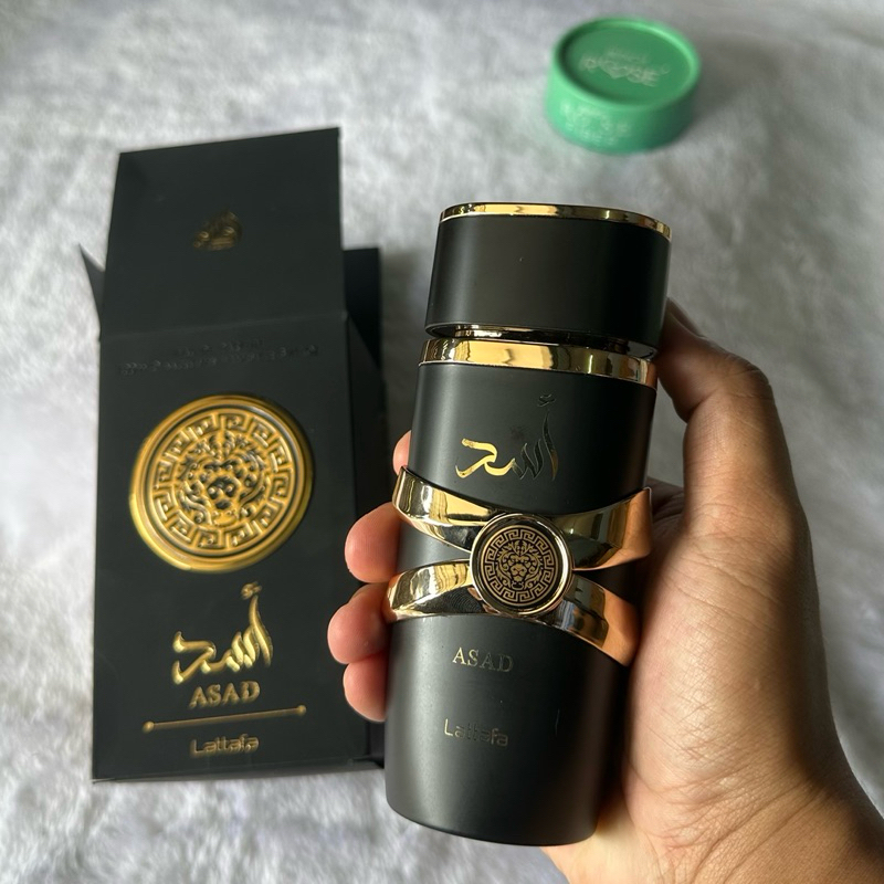 น้ำหอมอาหรับแท้ (asad)แบ่งขาย 2,5,10 ml By lattafa