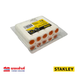 STANLEY อะไหล่ลูกกลิ้งทาสี ขนสั้น 4 นิ้ว รุ่น STHT29094-8MF (แพ็ค 10 ชิ้น) ลูกกลิ้งทาสี ลูกกลิ้ง