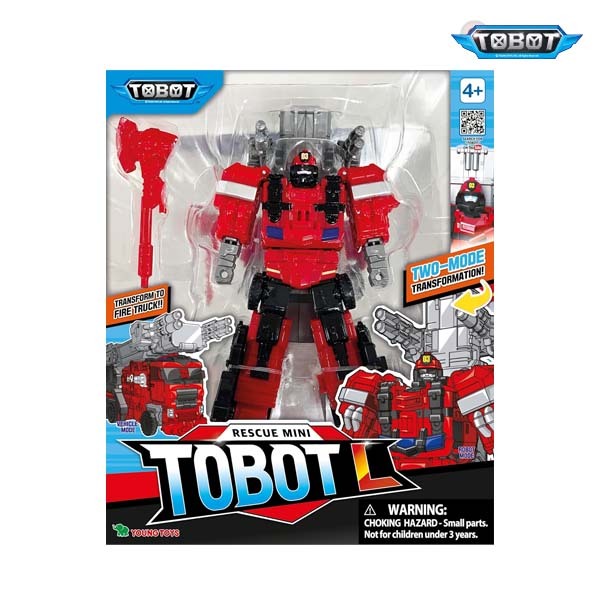 Young Toys หุ่นยนต์แปลงร่าง โทบอท [ Mini Tobot L ]