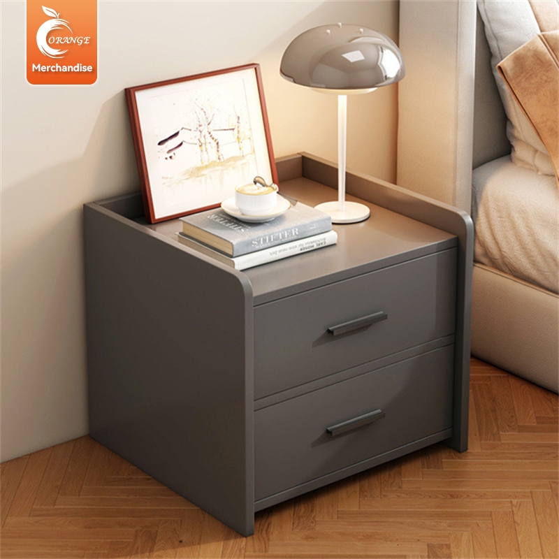 ตู้ข้างเตียง  โต๊ะข้างเตียง พร้อมลิ้นชัก ตู้เก็บของ ข้างเตียงตู้ข้างเตียงห้องนอน  เรียบง่ายทันสมัย