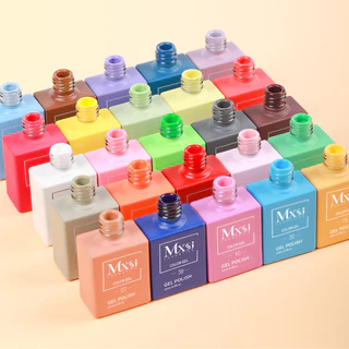 สีเจล MXSI 60 สี โทนสีฮิต พร้อมโทนขวดสีพาสเทล เฉดเดียวกับสีเจล พร้อมส่ง