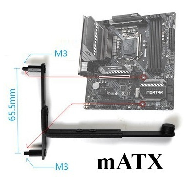 ขาตั้งการ์ดจอแบบยึดกับ M/B GPU Bracket ATX/mATX