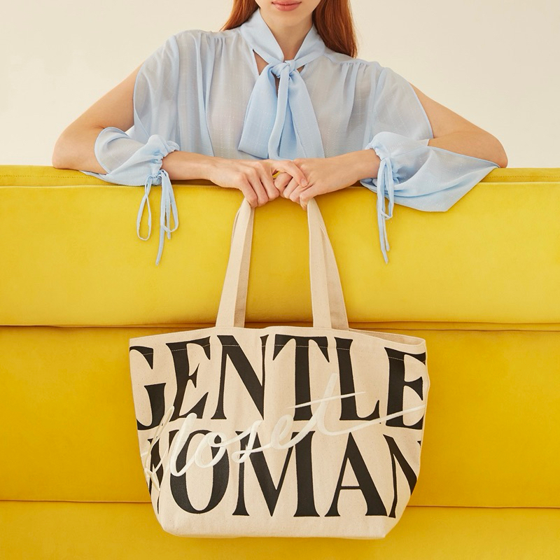 KLOSET X GENTLEWOMAN Canvas Tote Bag