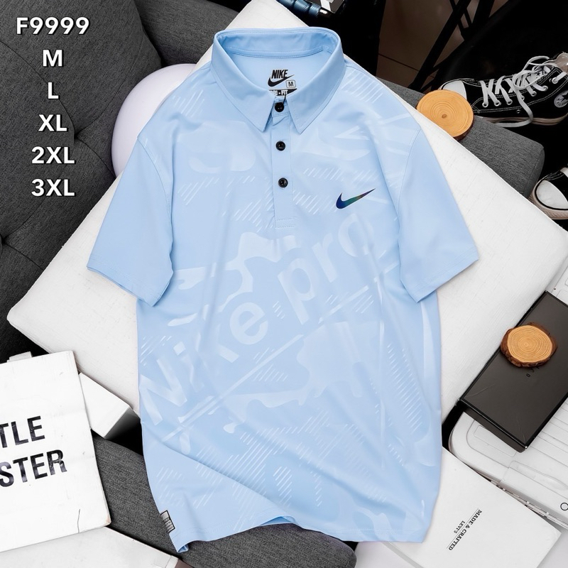 เสื้อโปโลผู้ชาย คอปกแขนสั้นใส่สบาย/F9999