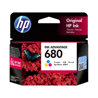 HP 680 Original Ink Advantage Cartridge ตลับหมึกอิงค์ for HP 2135 2675 2676 2677 3775 3777