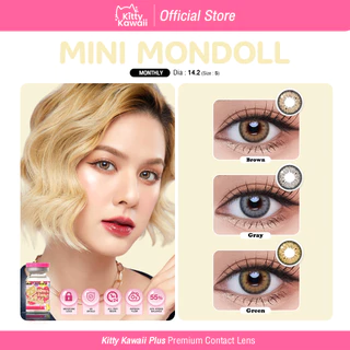 Kitty Kawaii Contact Lens : Mini Mondoll - คอนแทคเลนส์คิตตี้ คาวาอิ พัส (VIAL)
