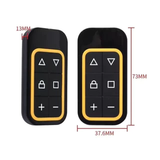 รีโมท แบบคัดลอก คลื่นในช่วง 300MHz - 915MHz สำหรับมอเตอร์ BSM ฺ433 MHz คัดลอกรีโมทได้สูงสุด 8 ตัว ชาร์จแบตด้วย Type C
