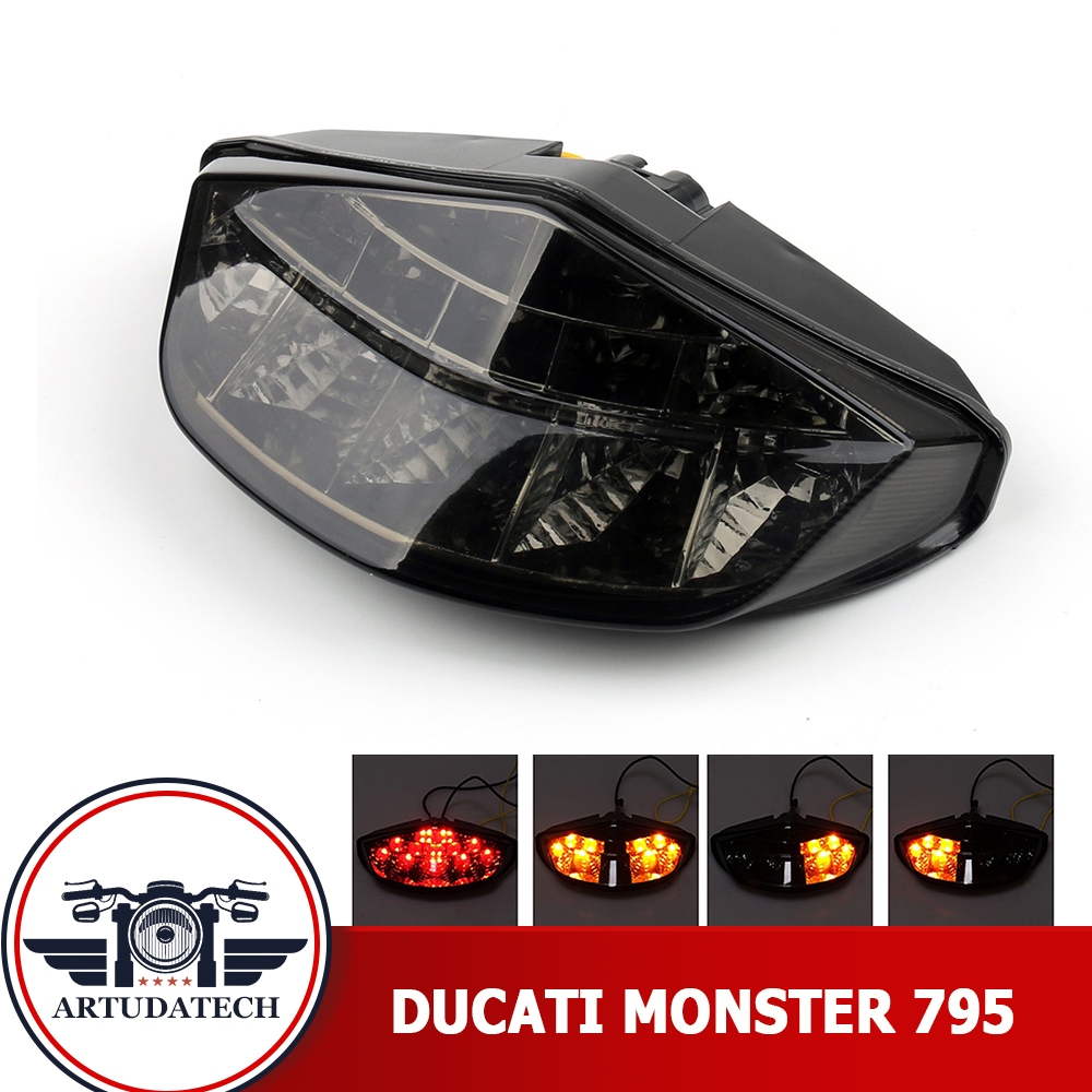 ไฟท้าย LED ไฟเลี้ยว ไฟเบรก DUCATI Monster 795 796 659 696 1100 2010-2016