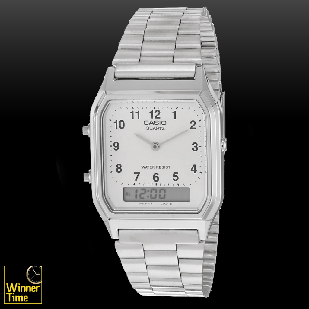 นาฬิกา Casio วินเทจ รุ่น AQ-230A-7BHDF,AQ-230A-7B