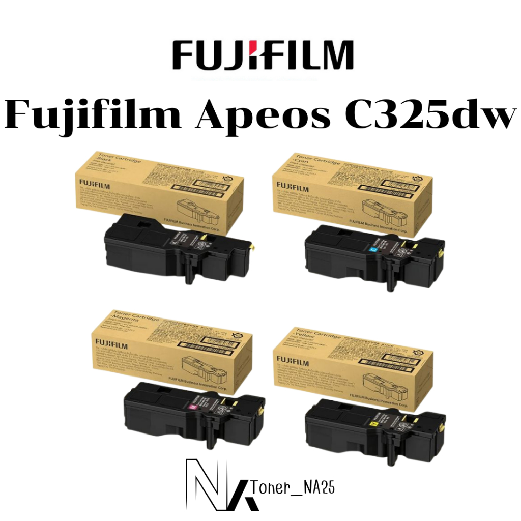 Fujifilm Apeos C325dw ตลับหมึก 4 สี  ของแท้