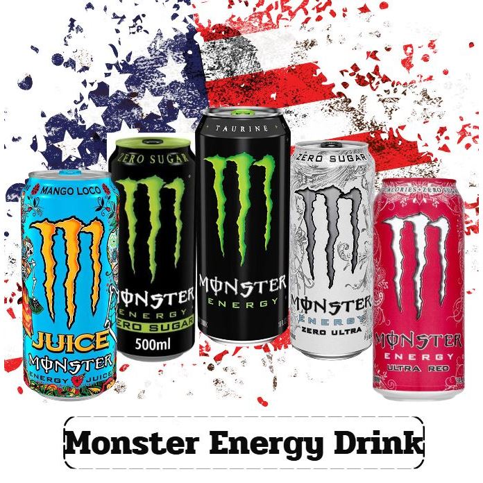 Monster Energy Drink, 16fl oz. (473ml.)