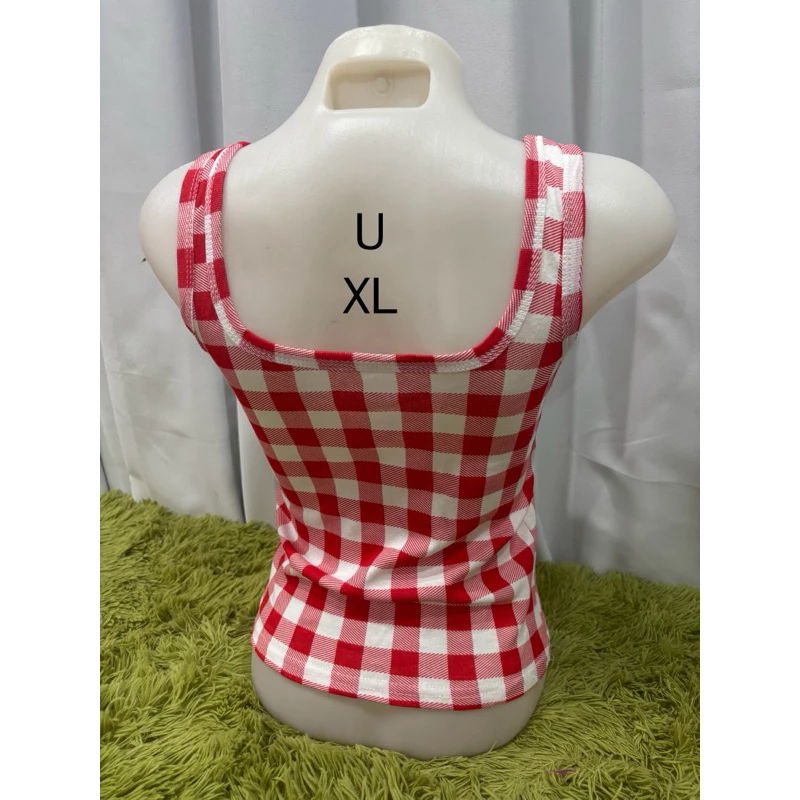 เสื้อกล้ามคอยูสั้นXL เอวลอย ผ้ายืดใส่สบายไม่ร้อน ใส่ได้ทุกโอกาส