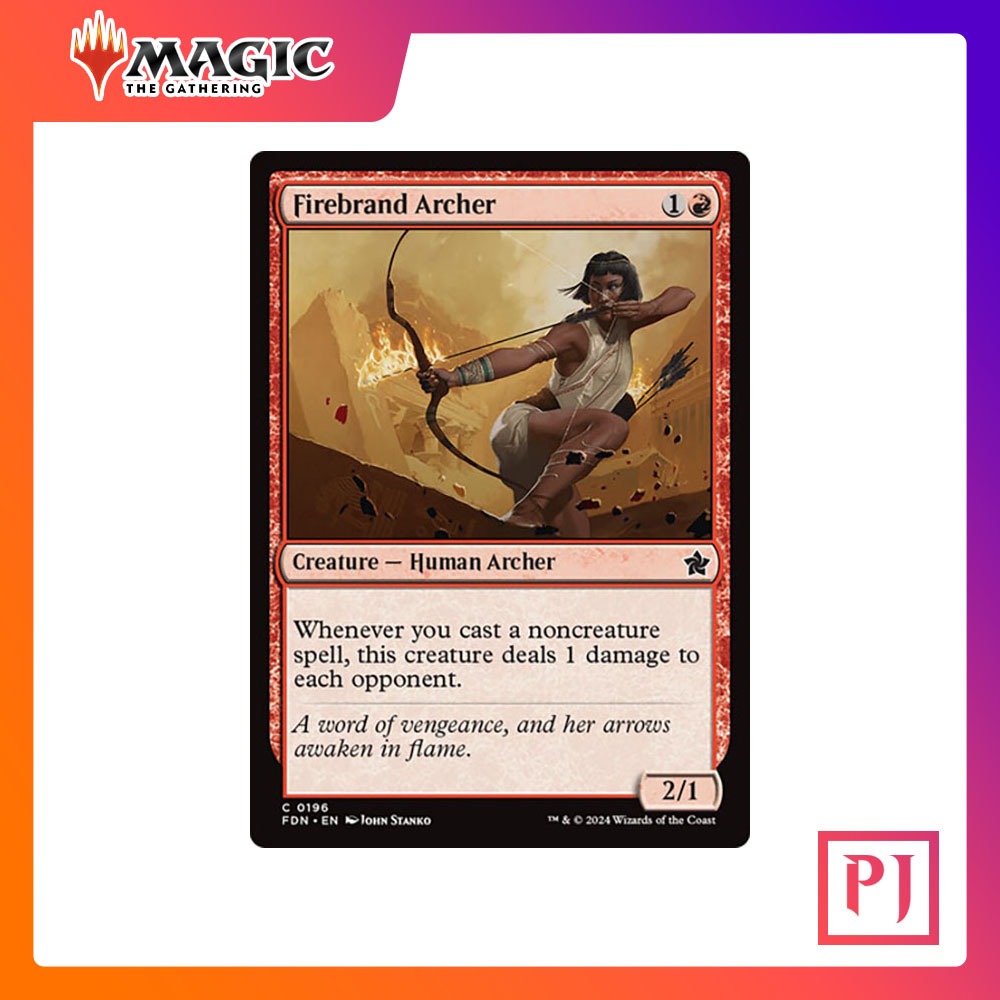 [MTG] Firebrand Archer [J25] [RED] [COMMON] [NORMAL] [ENG] (การ์ดเมจิค / Magic the Gathering)