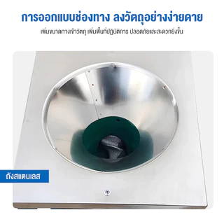 🔥รุ่นอัพเกรด🔥ครื่องบดหมู 4800W บดมันหมู กระเทียม บดหยาบ ละเอียด บดปลาร้า บดปลา เครื่องบดเบอร์32