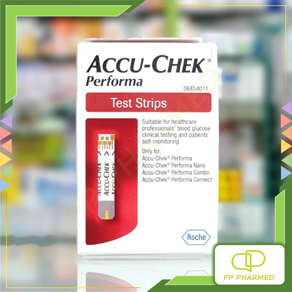 Accu-Chek Performa แถบตรวจน้ำตาลในเลือด 50,100ชิ้น