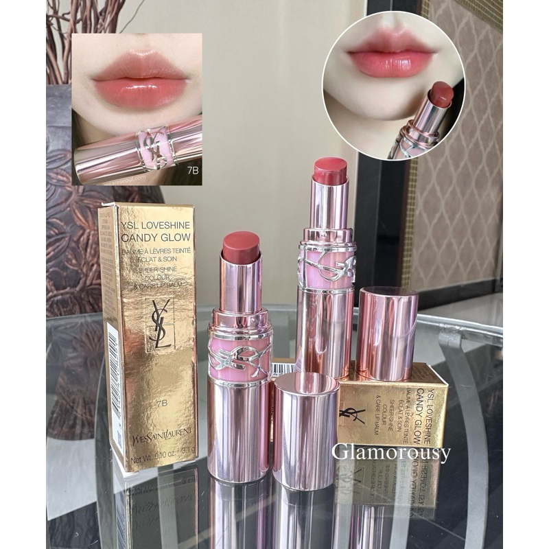 ส่งไว ผลิต2024 YSL Candy glow /Loveshine Lipstick ขนาด 3.1g