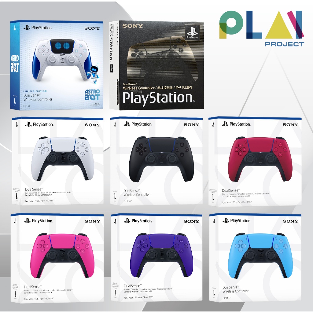 [ลดสูงสุด 1,000.- เก็บโค้ดในแชท] จอย PS5 DualSense Wireless Controller [ประกันศูนย์ Sony ไทย 1ปี] [P