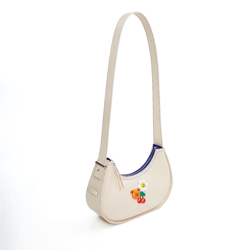 O&B กระเป๋าหนัง รุ่น TOGETHER BAG IN WHITE UNITED-37010SM07548F_H4WTXX