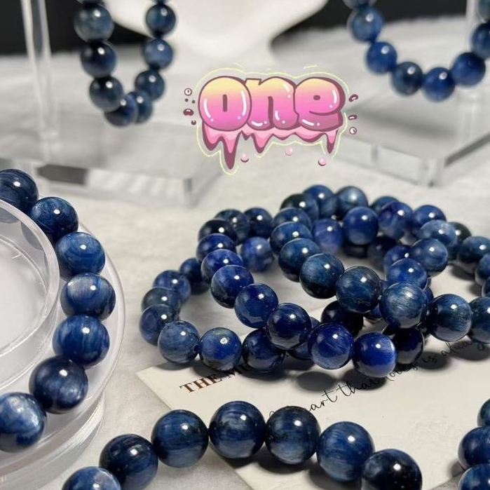 หินปลดหนี้ ไคยาไนท์ Kyanite  กำไลหิน ไคยาไนต์ กำไลหิน ไคยาไนท์ หินนำโชค หินสี หินมงคล