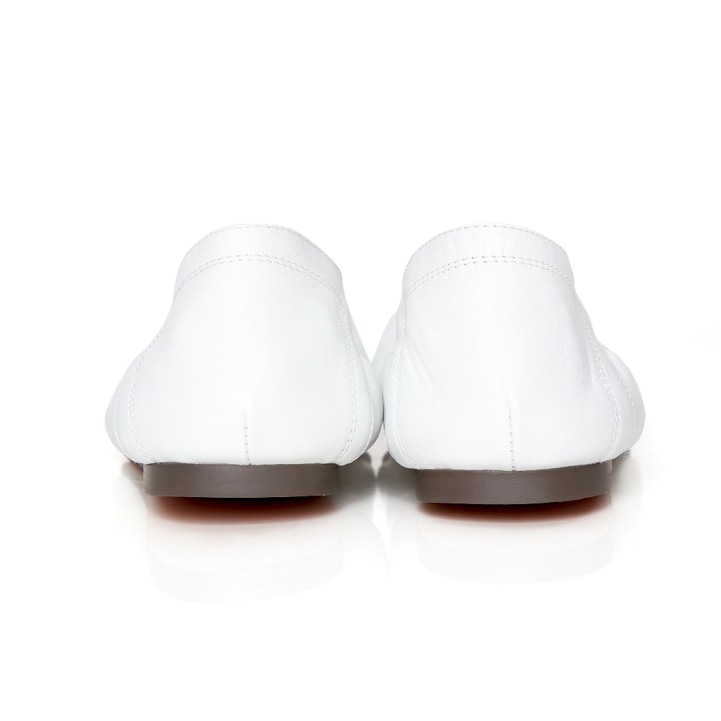 O&B รองเท้าหนังแกะ รุ่น AUDREY HAPPINESS II IN WHITE BLISS-11246SS07600F_F4WTXX