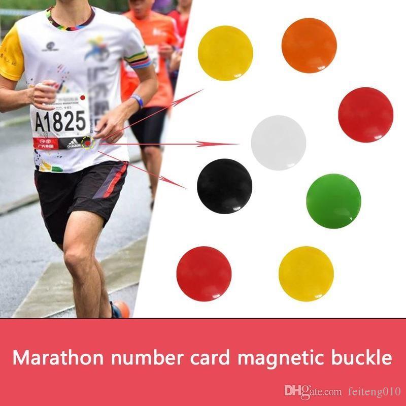แม่เหล็กติดเบอร์วิ่ง แม่เหล็กติดบิบ แม่เหล็กติด bib : Magnetic Race Number BIB Holder พร้อมส่งจากไทย