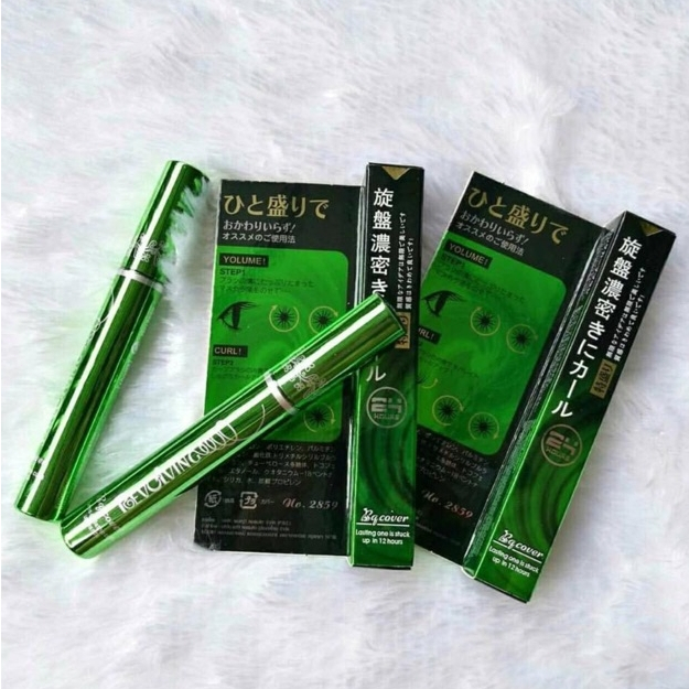 มาสคาร่าสีเขียว [BQ Girls Mascara] กันน้ำและติดทนนาน 24 ชั่วโมง มาสคาร่าสาว BQ
