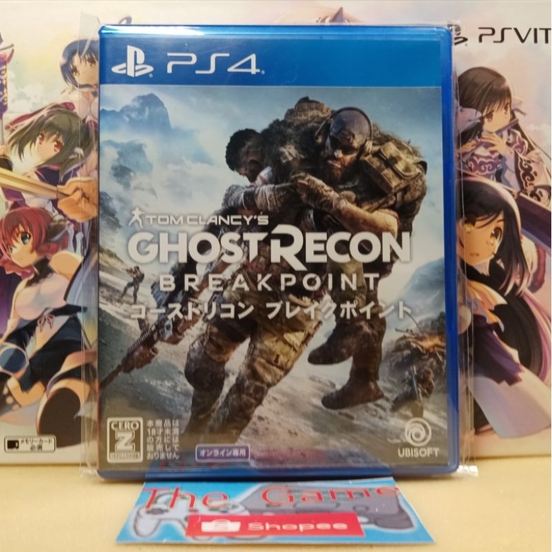 (PS4)​ เเผ่น​เกมส์​ PS4​ -​ PS5​ 📌มือ​ 1​ เเละ​ มือ​ 2📌 Tom Clancy's Ghost Recon:Breakpoint 📌ซับไทย📌