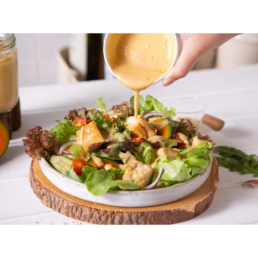 ชีสโตะจัง : น้ำสลัดครีม S05 เพียวฟู้ดส์ 1000 กรัม หวานมันกลมกล่อม สลัดครีม มีฮาลาล - รูปที่ 7